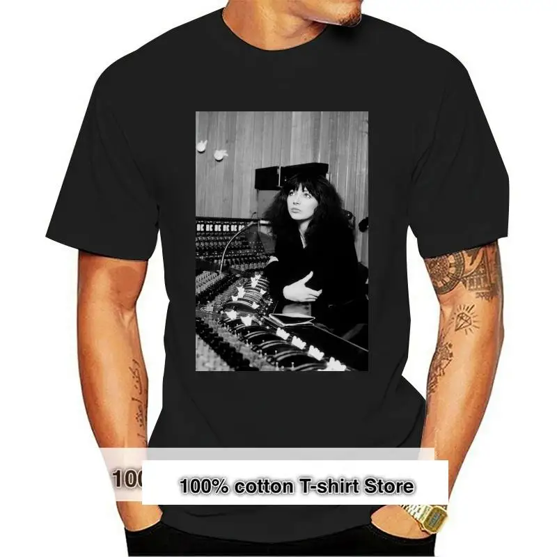 

Printed Men T Shirt Cotton tshirts O-Neck Short-Sleeve Kate Bush Studio Women T-Shirt