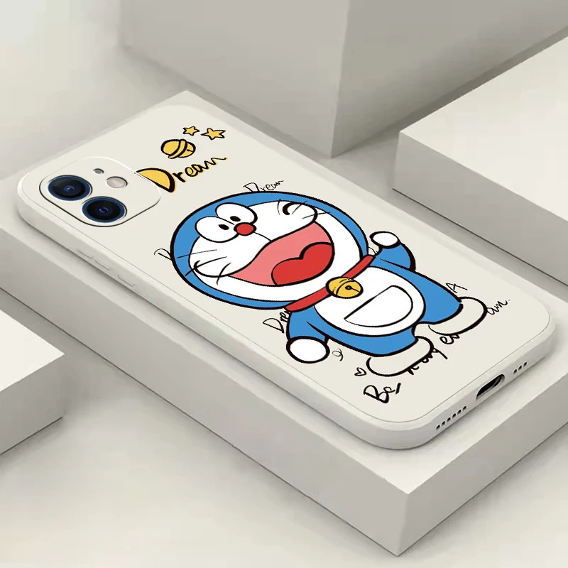 

Doraemon Bandai Cute Funda CASE For iPhone 11 12 13 Pro Max 13 Pro Max X XR XS MAX SE2020 8 7 6 6S Plus NEW Silicone Phone Cover