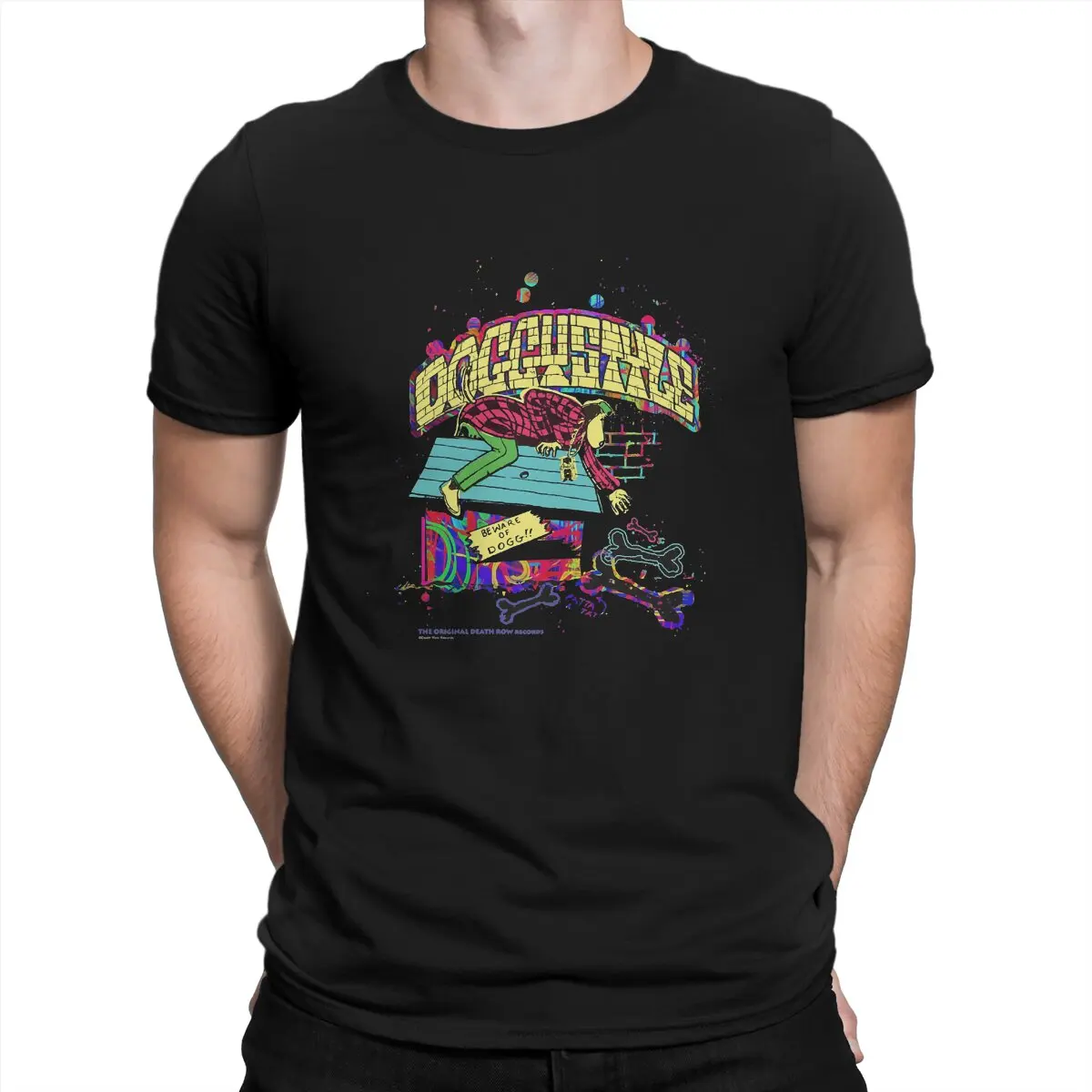 Death Row Man TShirt Records Doggystyle Miami Individuality T Shirt Graphic Sweatshirts Hipster
