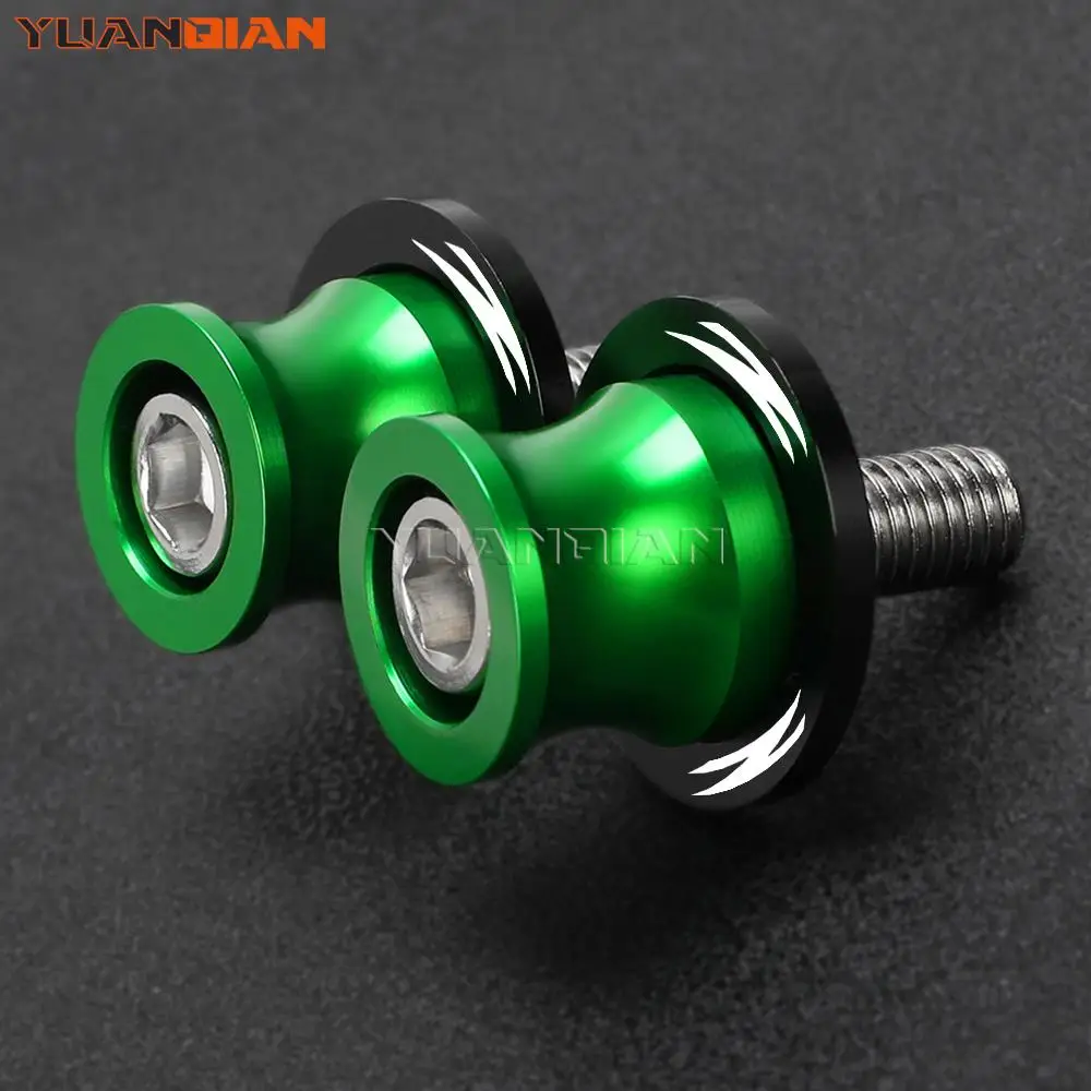 

Swingarm Spools Slider For KAWASAKI Z650 Z800 Z900 Z1000 Z1000SX ZX6R ZX10R NINJA 650 Motorcycle Accessories Stand Screw M8/M10