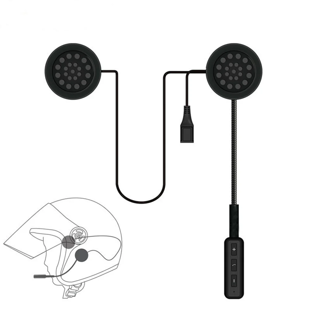 

1Pc Wireless Portative CSR Stereo Helmet Headphone for Motorbike Motorcycle Riding