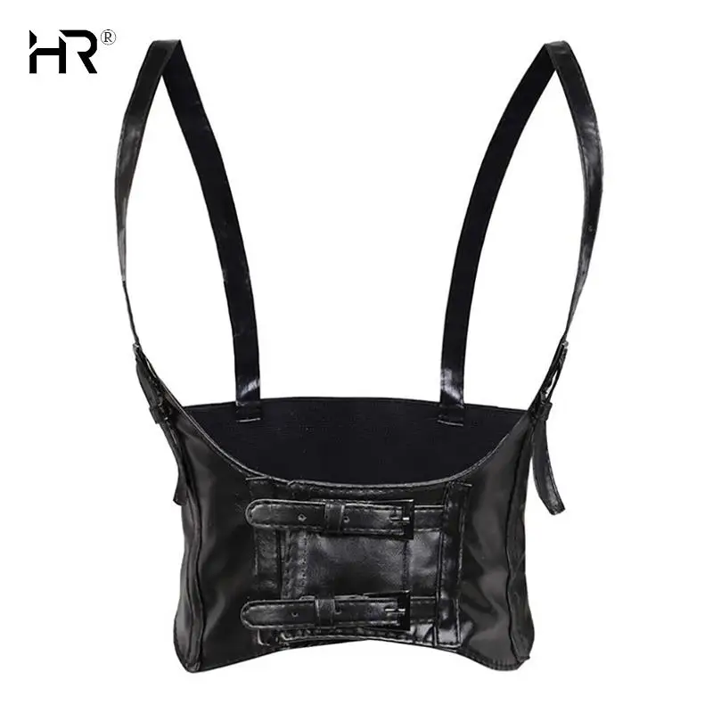 

1pcs Women Sexy Leather Elastic Wide Band Waist Belt Waspie Corset Cinch Underbust Waistcoat Wide Cincher With Buckle Cummerbund