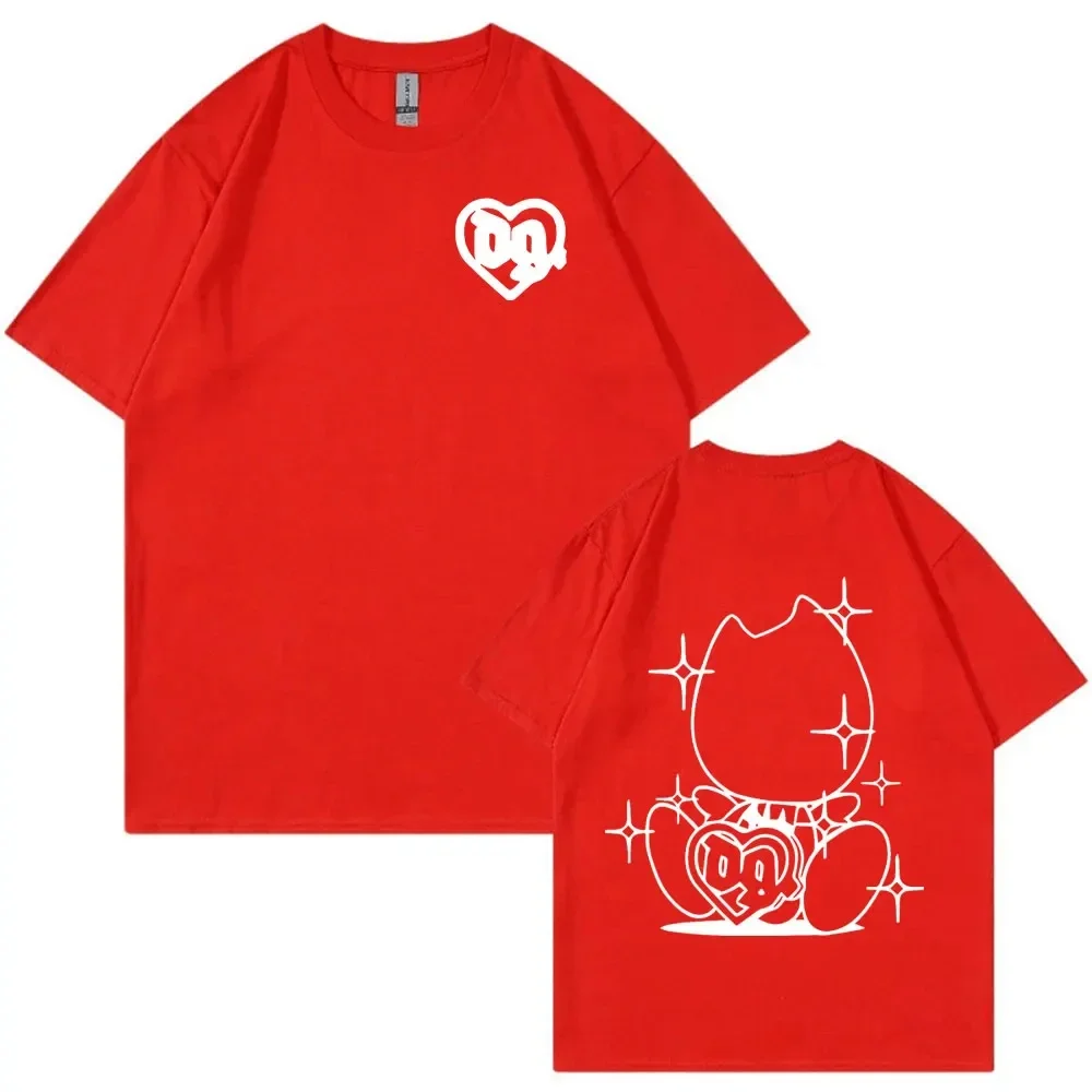 Футболка мужская оверсайз в стиле хип-хоп с коротким рукавом и логотипом