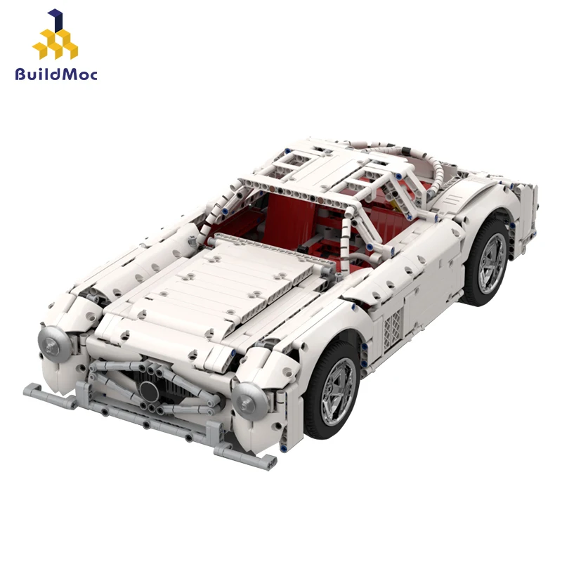 

MOC-26864 супер высокотехнологичный гоночный автомобиль SL300, набор строительных блоков, идея для сборки автомобиля, модели блоков, игрушки для д...