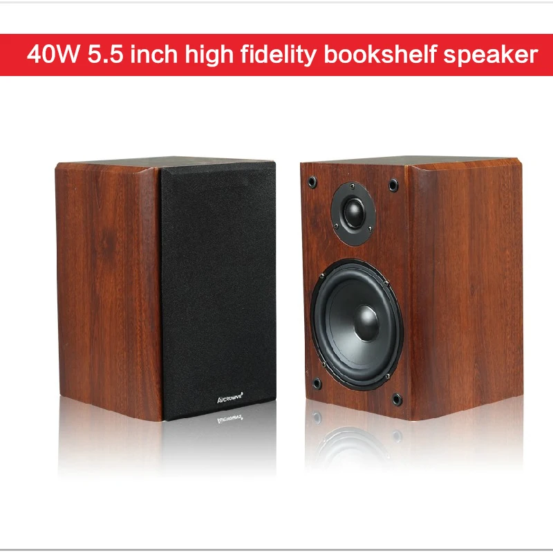 

40 Вт * 2 2,4-дюймовый высокомощный динамик домашний пассивный звук HIFI динамик с уровнем нагрева Высокоточный динамик с книжной полкой центр объемного звучания
