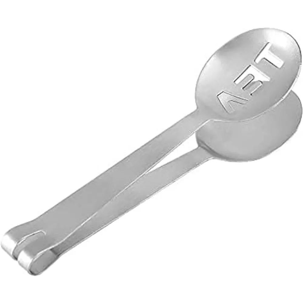 Tea Bag Squeezer Filter Stainless Steel Letter Clip Hot Spoon Lemon 、Kitchen Food 、 、Small Ice