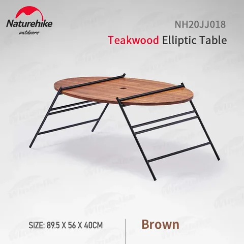 Naturehike складной стол из массива дерева NH20JJ018