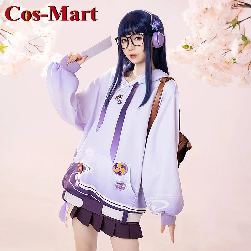 Косплей-костюм Cos-Mart Game Genshin Impact Raiden Shogun день рождения милая форма мероприятия