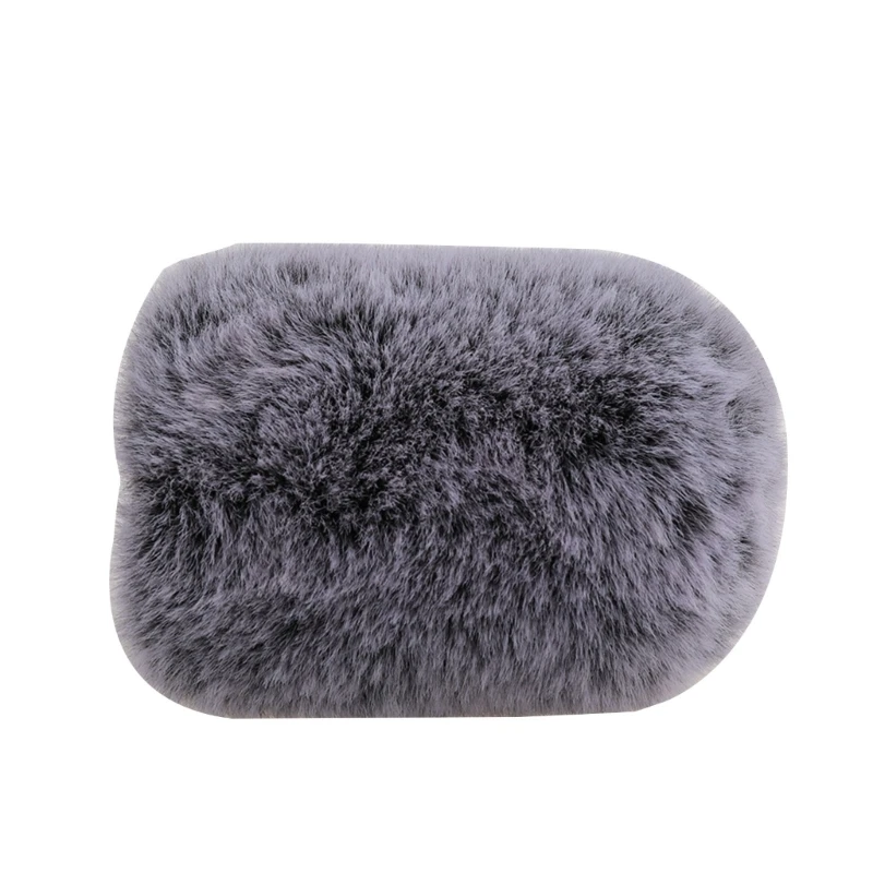

Outdoor Microphone Windscreen Artificial Fur Cover Muff Windshield Muff Wind Replacement For AT2020 Condenser Microphone