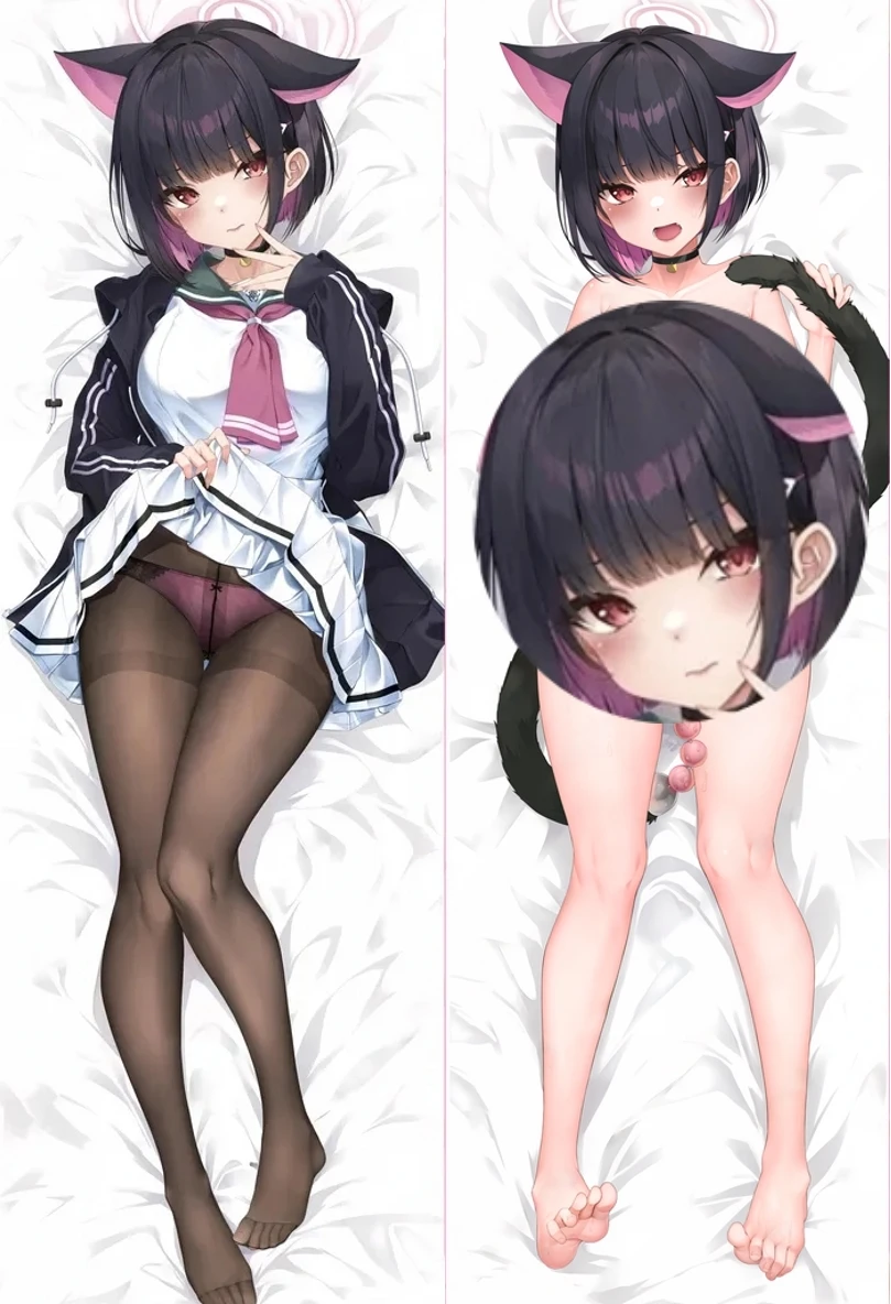 Синий архив Kazusa Подушка Dakimakura чехол обнимающее тело Prop