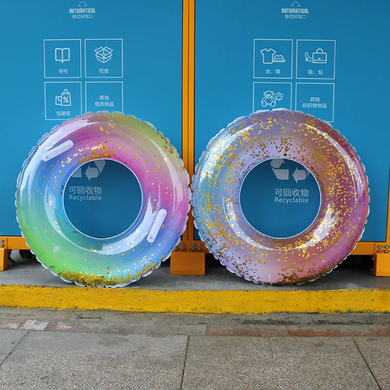 Надувной спасательный круг для взрослых и детей обычные подмышечные прозрачные