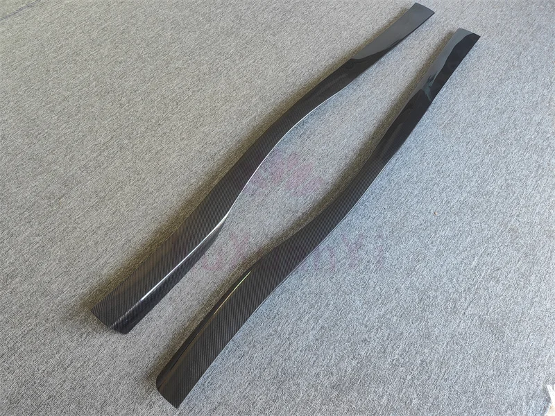 Используется для Ferrari F8 Spider Body Kit боковая юбка из углеродного волокна