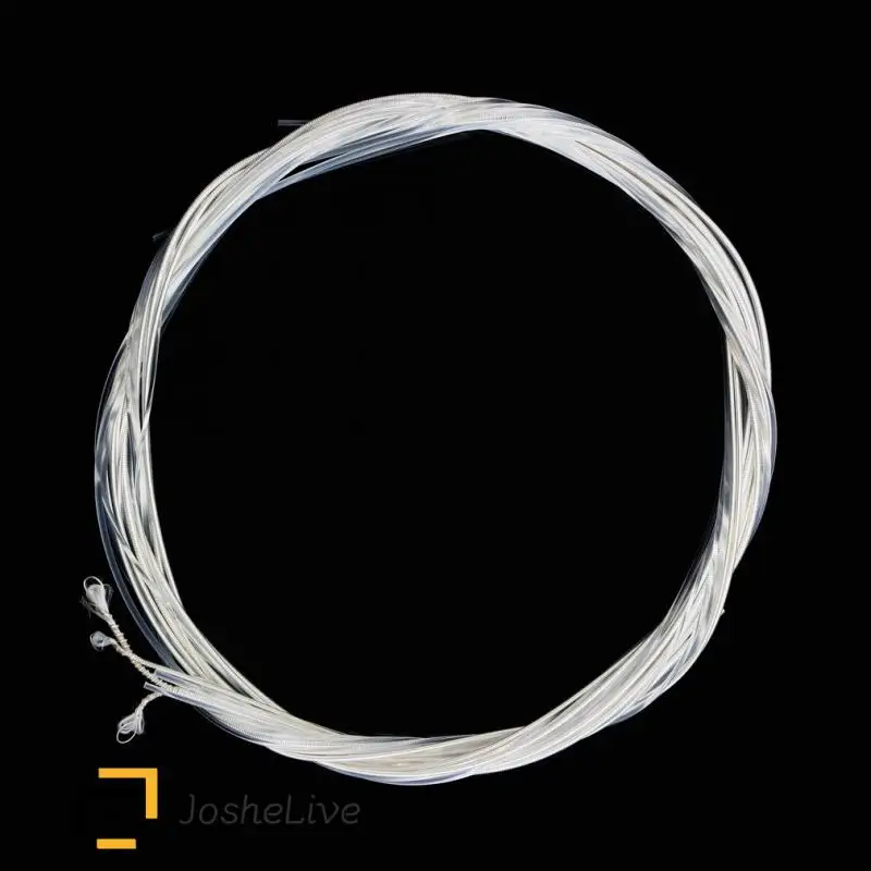 

Classic Guitar Strings Durable Silver Plated Copper Guitar Lovers Instrument Accessories Easy To Install Top-rated Reliable