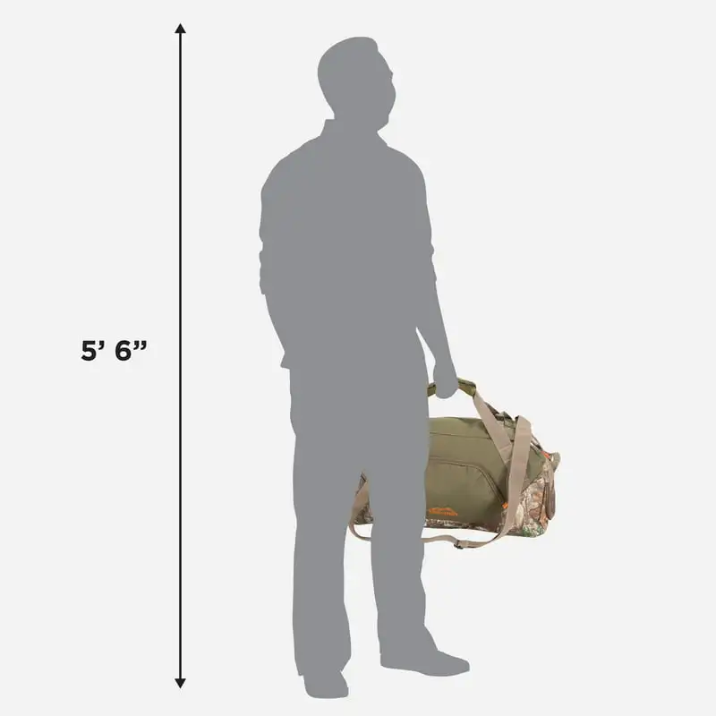 Stylish Small Olive Edge Basin Duffel Bag by - Chic Travel Accessory for any Occasion | Perfect for Trips, Vacations & Everyday
