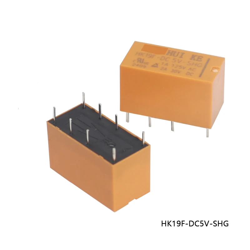 

【5-1 шт.】HK19F-DC3V-SHG HK19F-DC5V-SHG HK19F-DC9V-SHG HK19F-DC12V-SHG HK19F-DC24V-SHG HK19F 3V 5V 9V 12V 24V 8PIN 2A Реле