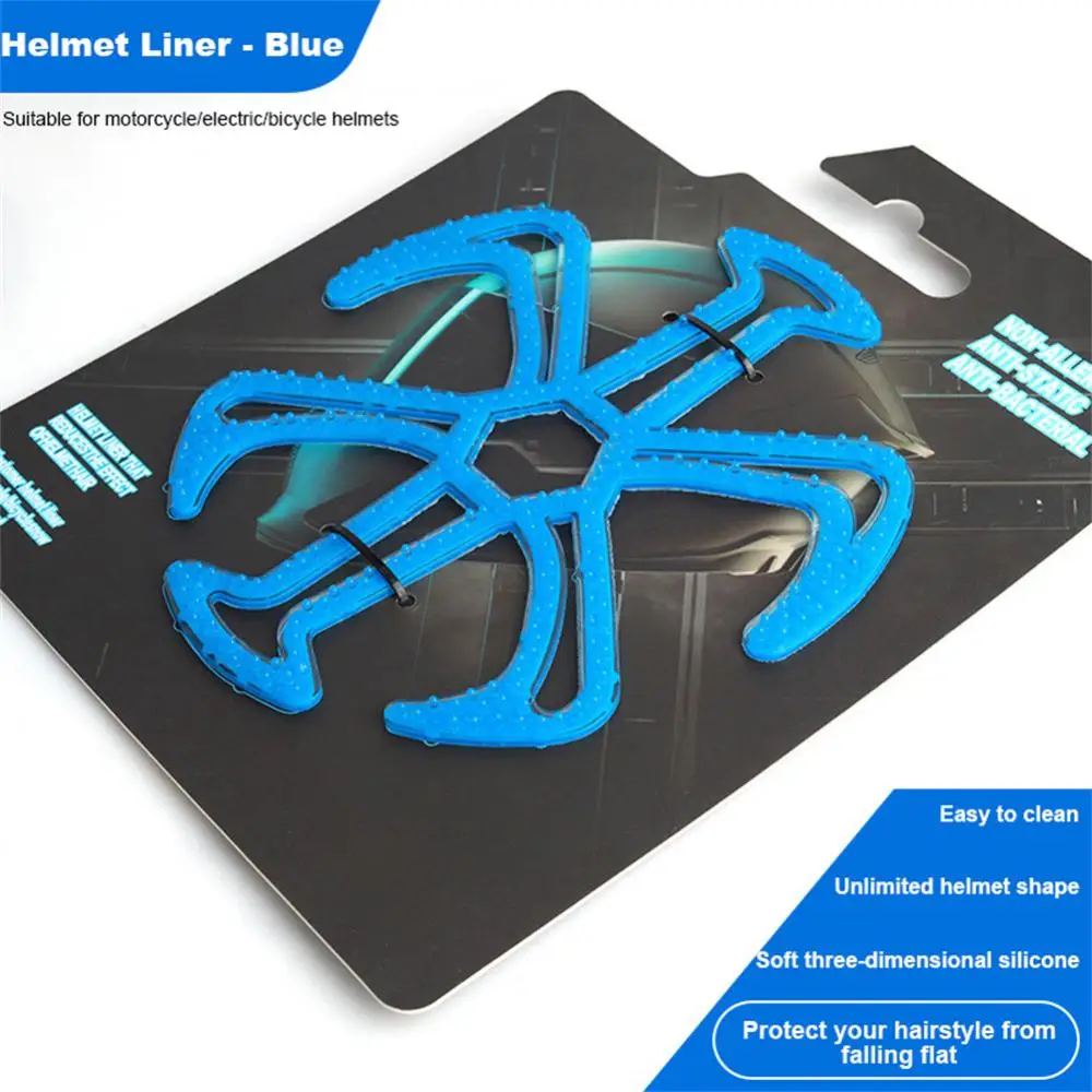 

All Seasons Lining Pad Breathable Prevent Hairstyle From Collapsing One Size Helmet Lining Quick Installation Convenient