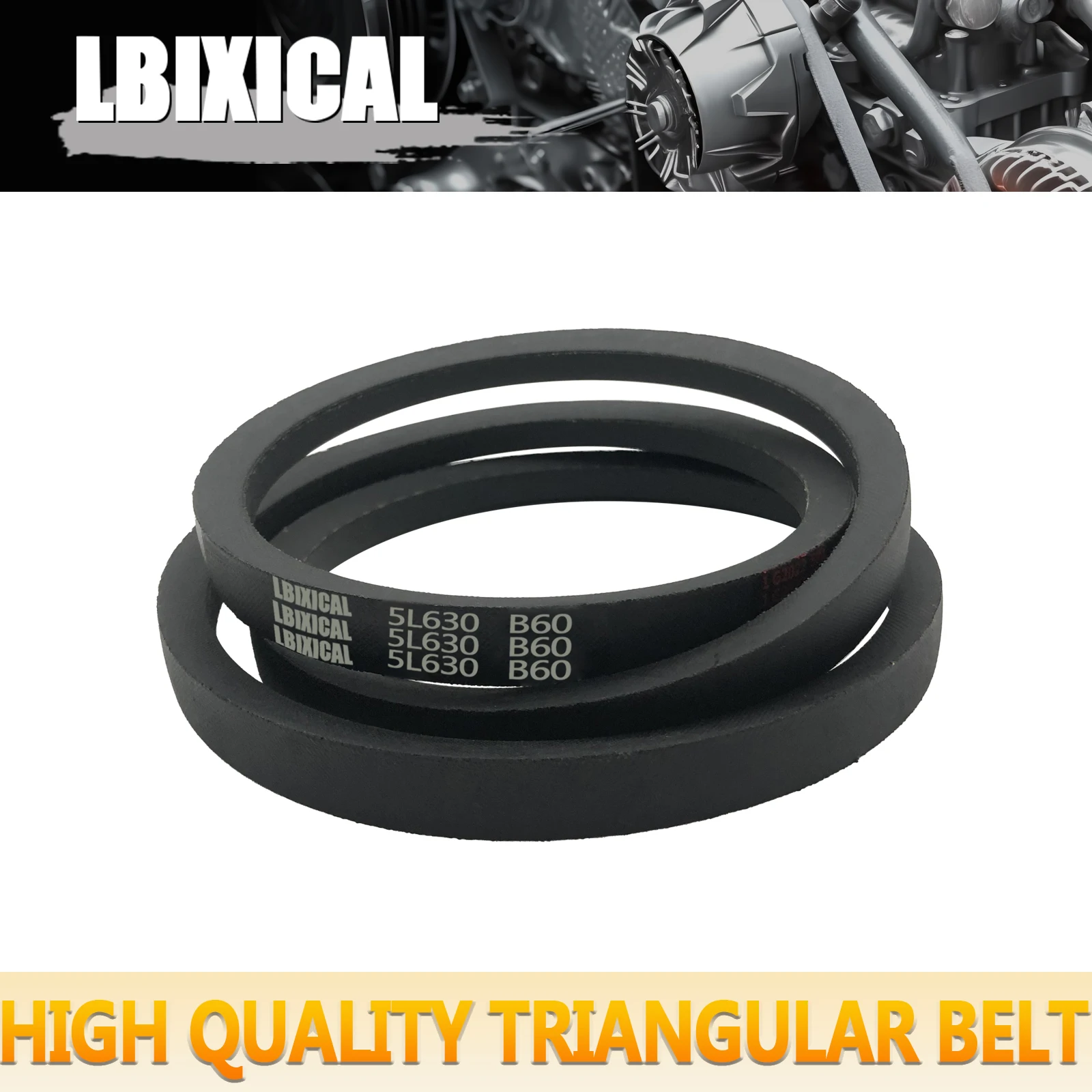 

Ремень электропередачи LBIXICAL 5L630/B60 5/8x63 дюйма OC