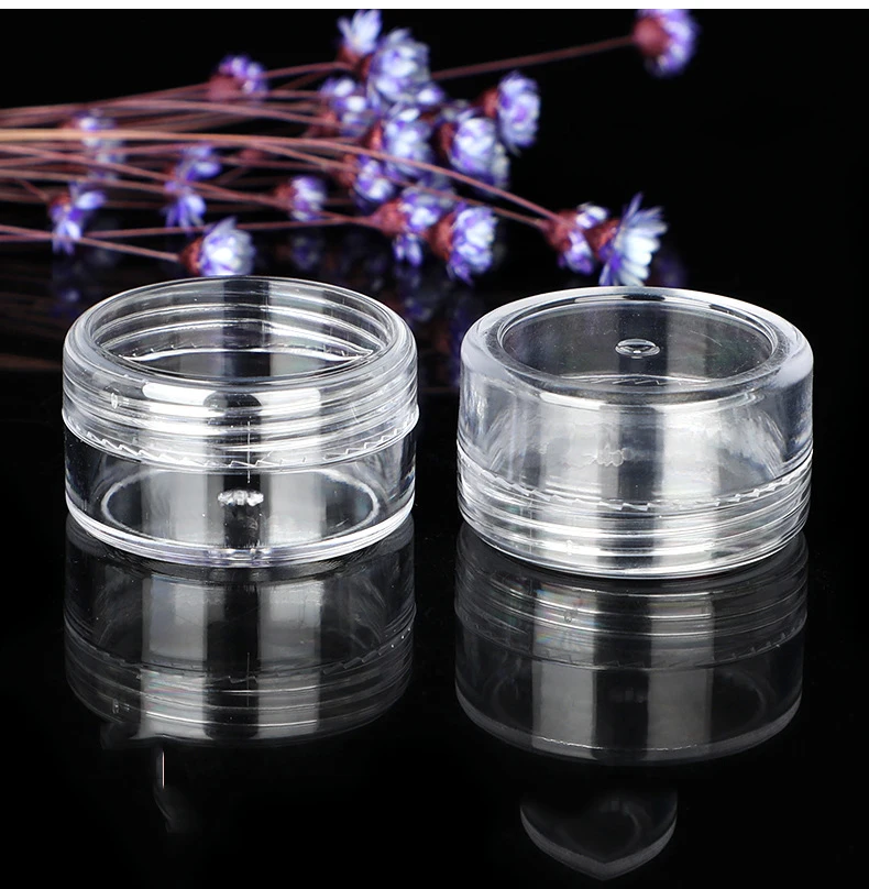 10/25/50/100 шт. 5 г 10 20 пустая банка для макияжа горшок многоразового использования