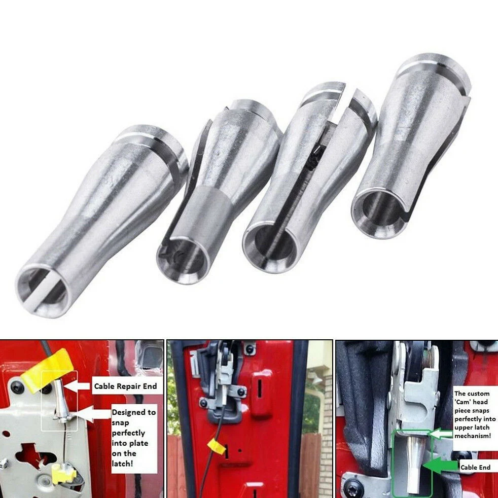 Автомобильная дверная ручка защелка набор для ремонта кабеля зажимы Ford F150 F250 F350