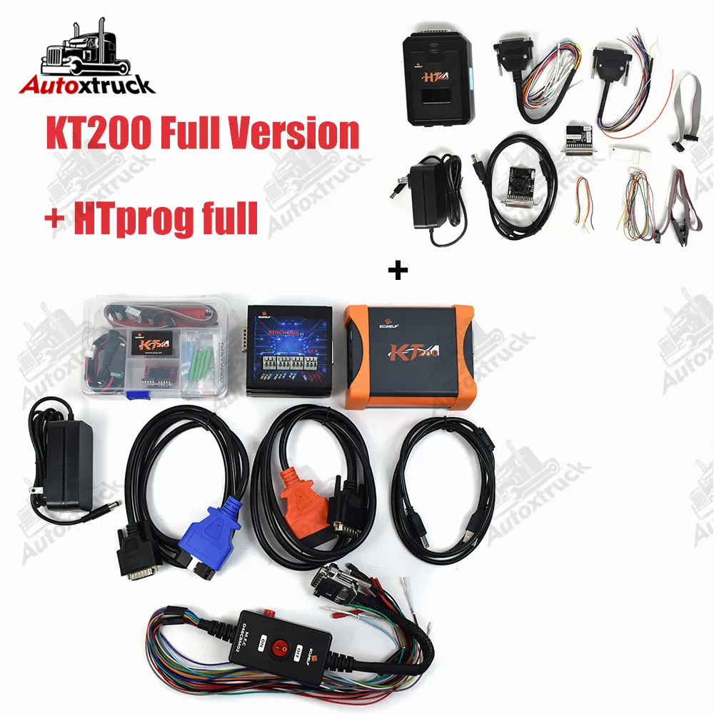 

KT200 ECU Programmer Master HTprog New Clone Adapter Work for KT200 Support Multiple ECU model Cloning write ECU Maintenance