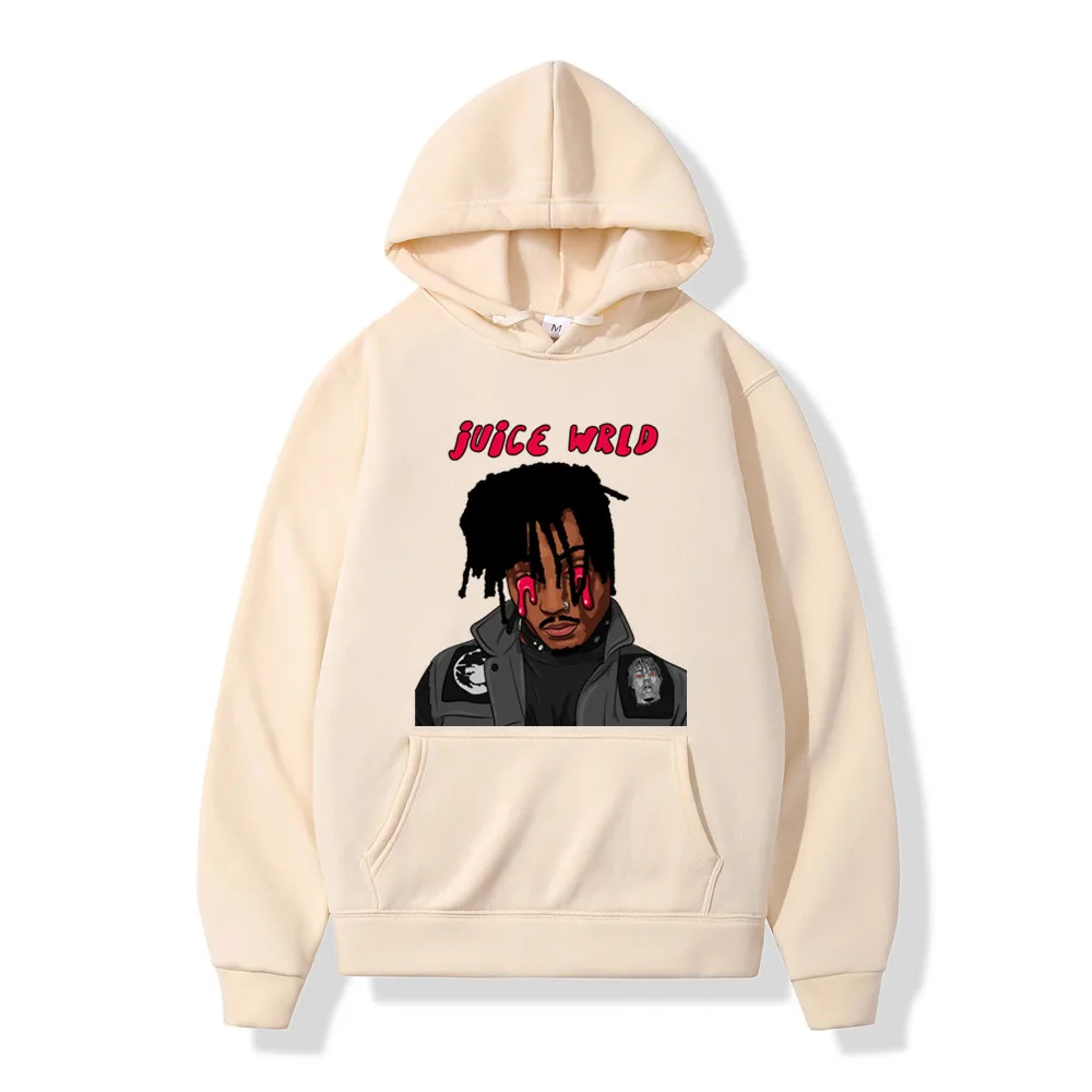 

Hot JUICE Wrld Mens Hoodies Sweatshirt Juice Wrld Print Trap Rap Rainbow Fault Juice Wrld Oversized Women Winter Men Hoodie