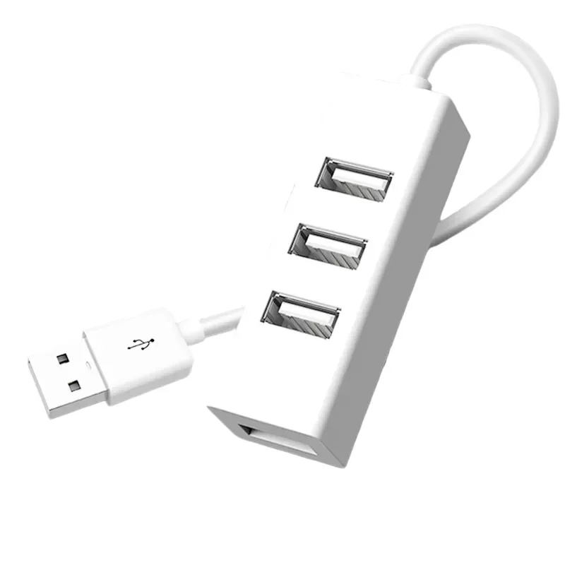 

Бесплатная доставка, концентратор 2,0, концентратор питания, 4-портовый USB-адаптер для ПК, ноутбука, компьютера, аксессуары, ABS USB-разветвитель, ...