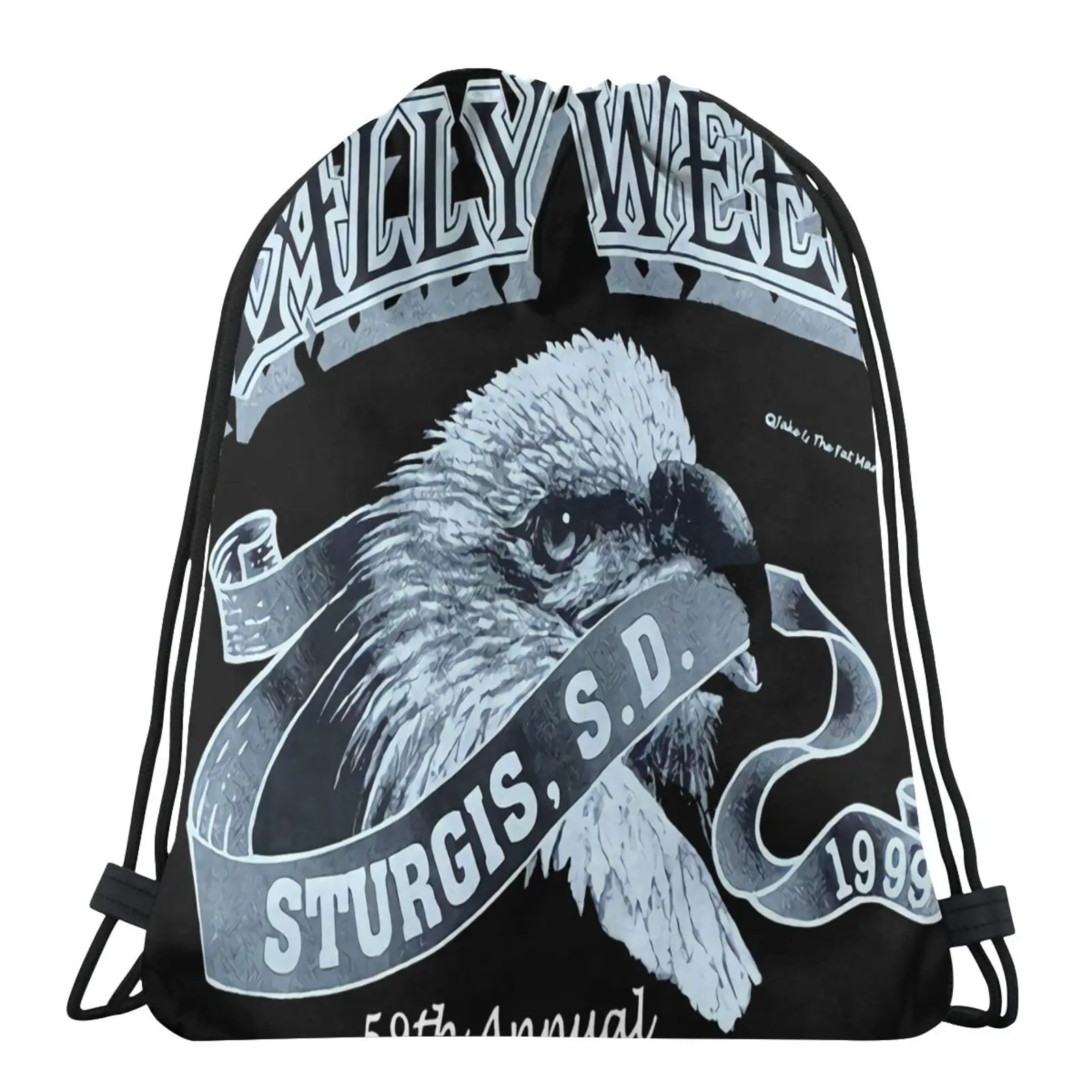 

1999 год, большой рюкзак для раллийной недели Tultex Sturgis, женская сумка для пыли, сумки для обуви, сумки для обуви, рюкзак для обуви, женский рюкза...