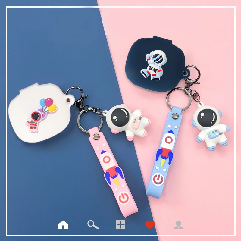 

Чехол для JBL T280TWSX2, забавный чехол с мультяшным астронавтом/Кроликом, милый силиконовый чехол для JBL x2, чехол