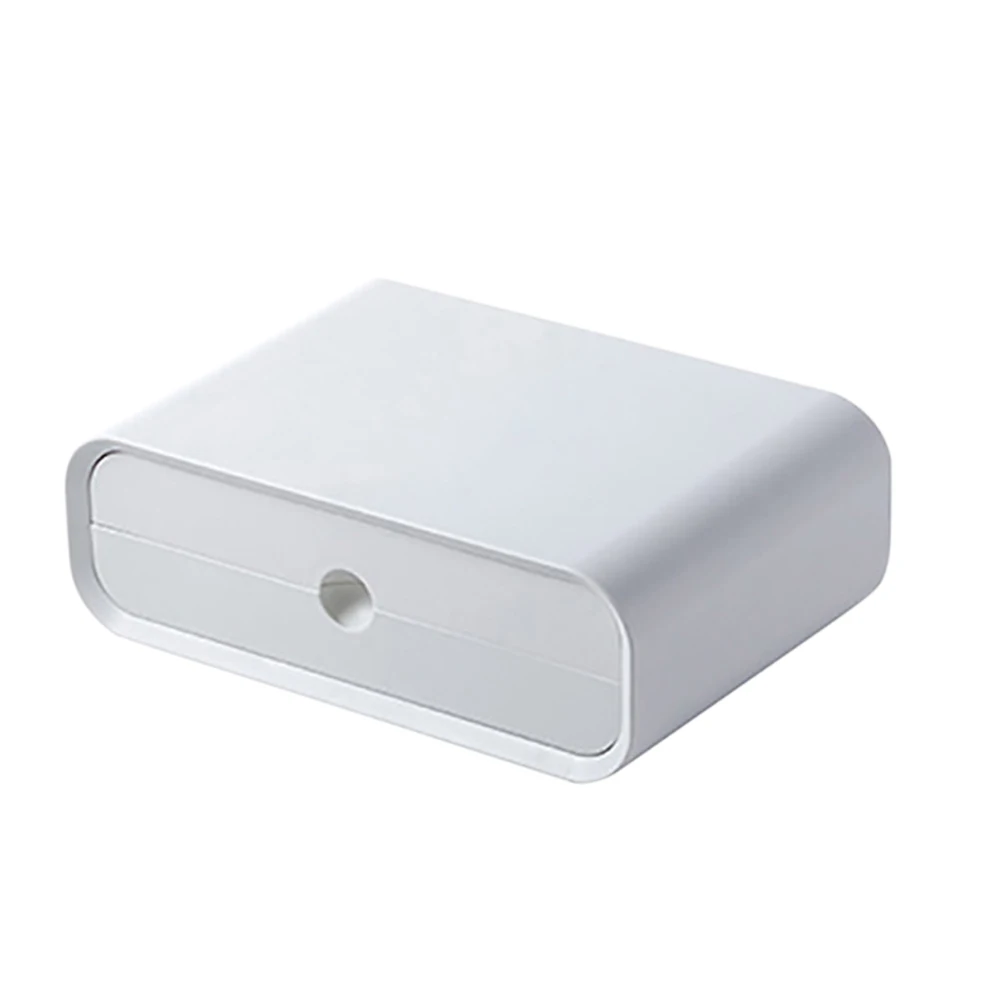 

Настольный органайзер для мониторов, нескользящая подставка для мониторов и ноутбуков, с выдвижным ящиком, защита экрана, для офиса и компь...