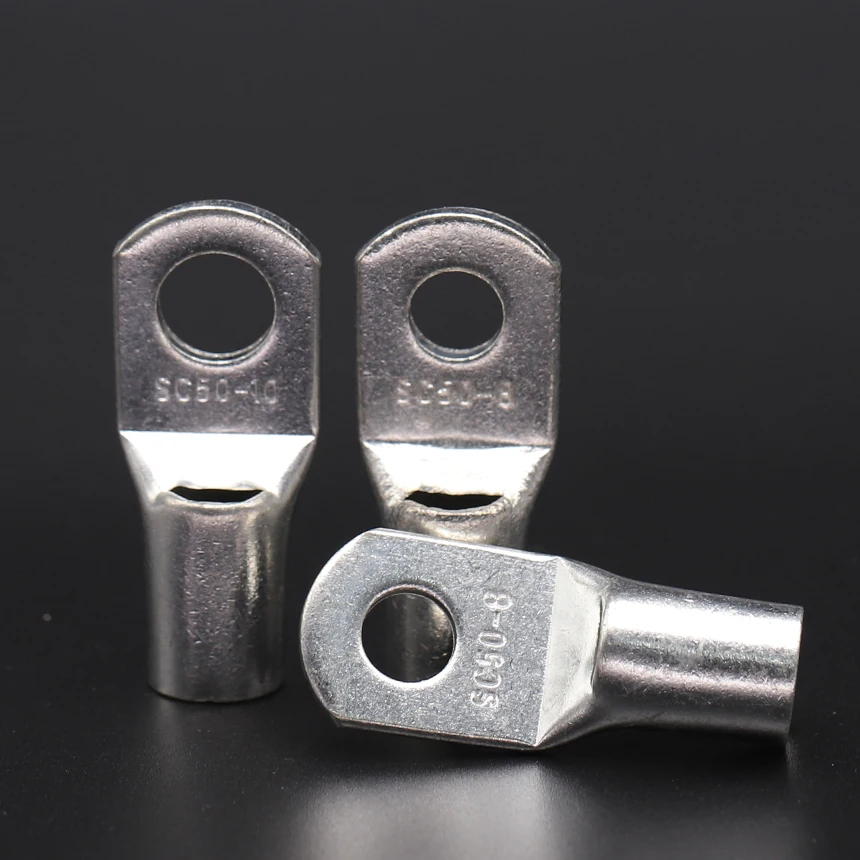 SC2.5/4/6/10/16/25/35/50-4/5/6/8/10/12/14/16 Медный аккумуляторный болт разъем с отверстием провод