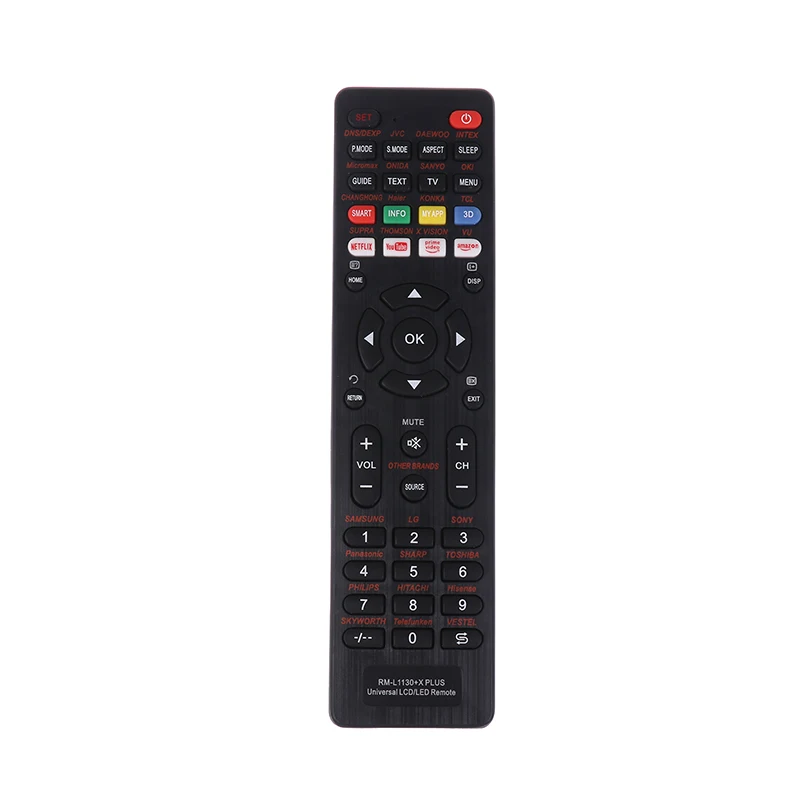 Для AKIRA AOC BBK ELENBREG PRIMA OPENBOX THOMSON DAEWOO JVC SUPRA Smart TV Controller RM-L1130+X PLUS Remote Control