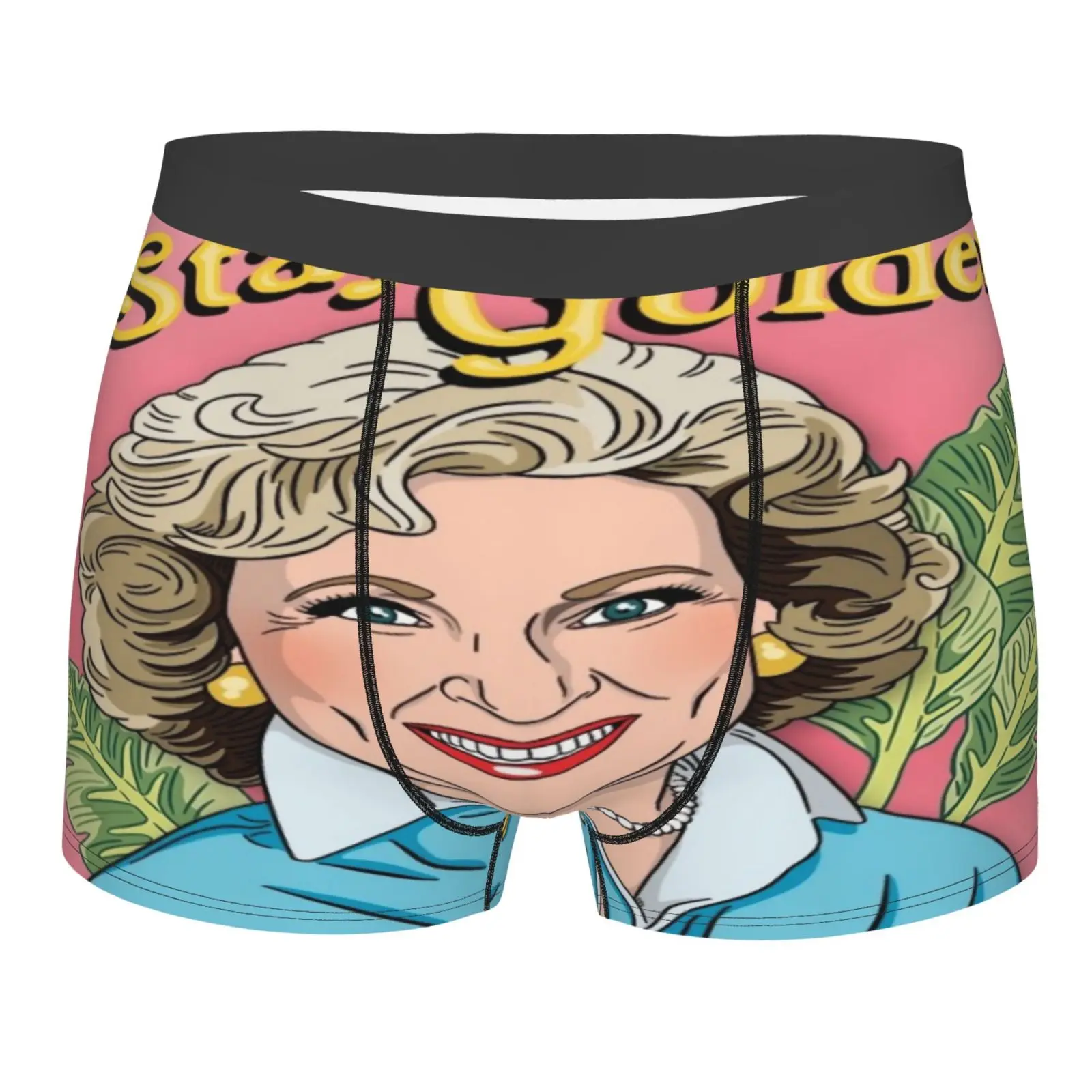 

Betty White 235 Men's Panties Shorts Male Mens Underwear Sexy Man Shorts Male Cool Pouch Men Men's Sexy Panties Men Underpants