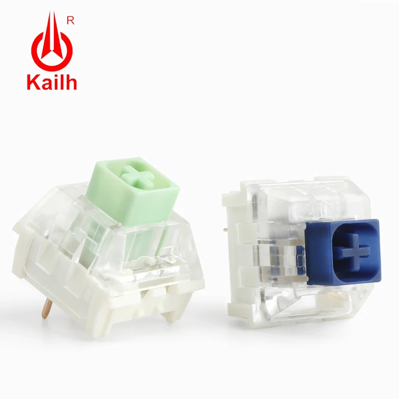 Kailh Box Jade Navy Keyboard Switch 3Pin Clicky Tactile RGB Switches For Gamer Mechanical Keyboard Waterproof And Dustproof
