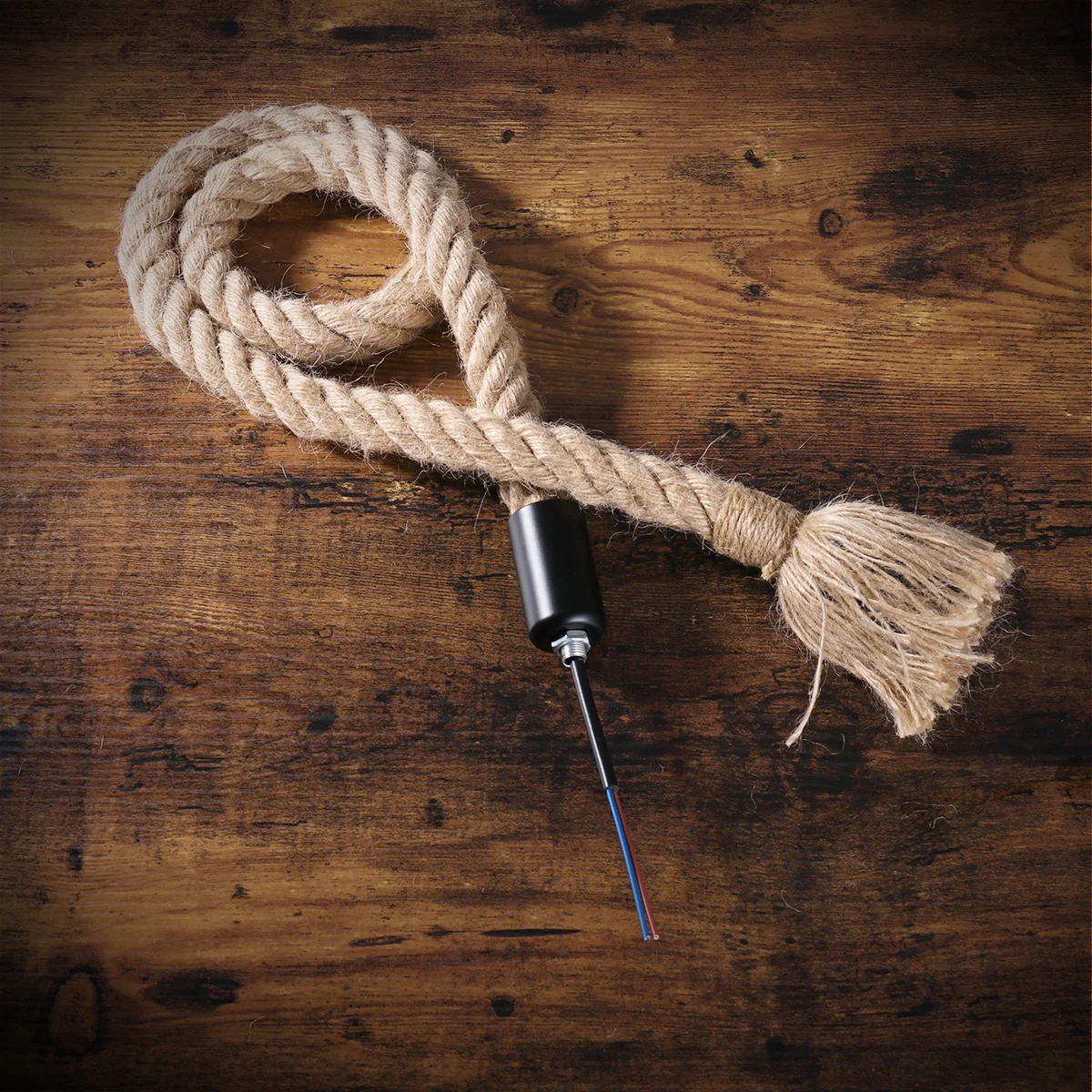 LEDMOMO 1 м подвесной светильник с одной головкой веревка подвесные светильники в