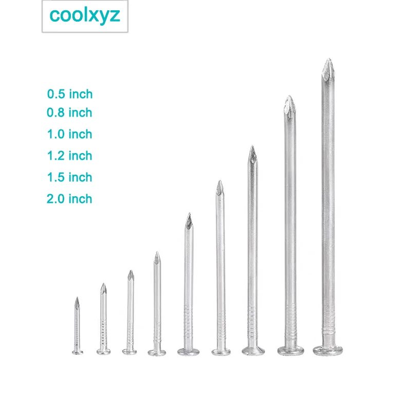 Гвозди из нержавеющей стали 304 50 шт.