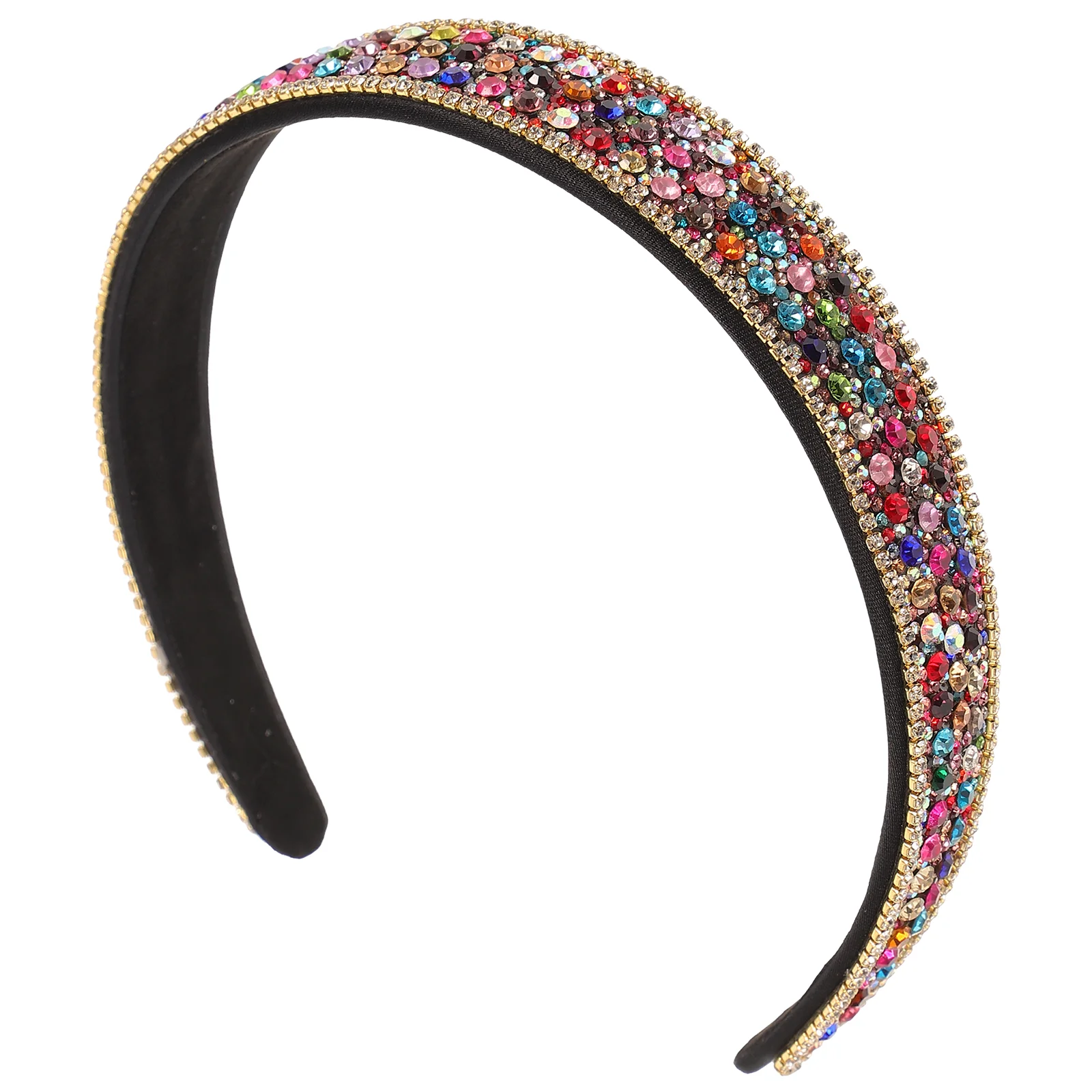 

Hair Decoration Hoops Rhinestone Headdress Headband Women's Fashion Headbands Girl Korean Version