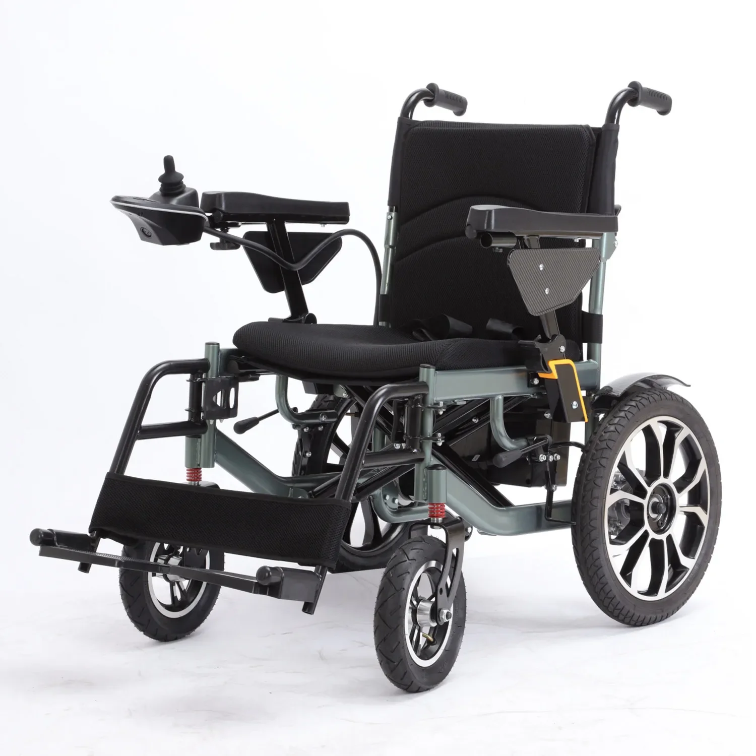 Реабилитационная терапия стальная прочная складная инвалидная коляска для