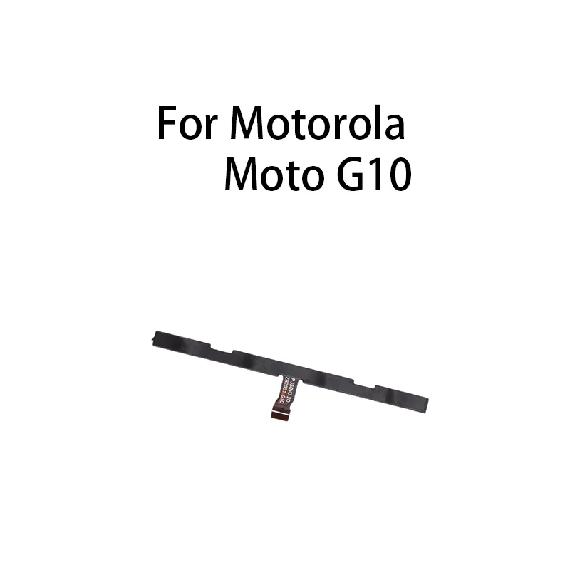 Кнопка включения/выключения питания, кнопка управления громкостью, гибкий кабель для Motorola Moto G10 XT2127-2