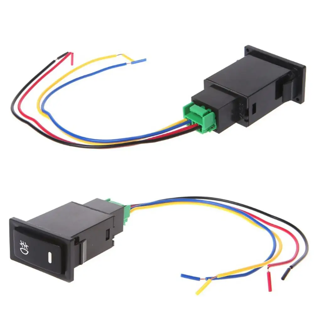 Автомобильный противотуманный флип 5-контактная кнопка переключения