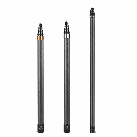 Удлиненная палка для селфи из углеродного волокна длиной 3 м для Insta360 X5 X4 X3 X2 GoPro DJI, масштабируемый монопод, штатив-штатив