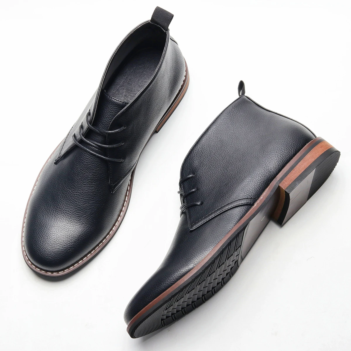 

Brand Desert Boots Comfortable Leather Boots for Men Plus Size Men Ankle Boots