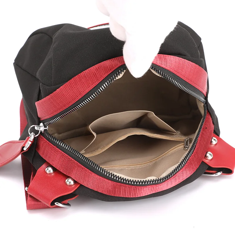 Waterproof Shell Small Shoulder Bag for Women Handbags Oxford Wide Strap Crossbody Bag Quality Soft Fashion Cross Body Purses