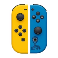 for nintendo switch joy con controller housing shell replacement case cover diy with sl sr buttons for fortnite gaming theme