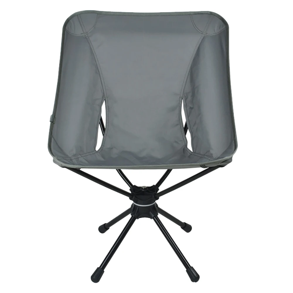 Промоция! Складное кресло для кемпинга компактное и портативное с поворотом на 360 градусов и сумкой для переноски для отдыха на природе, путешествий, пляжа и пикника.