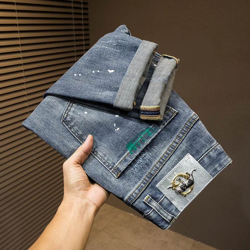 Модные уличные персонализированные красочные дизайнерские штаны в стиле хип-хоп