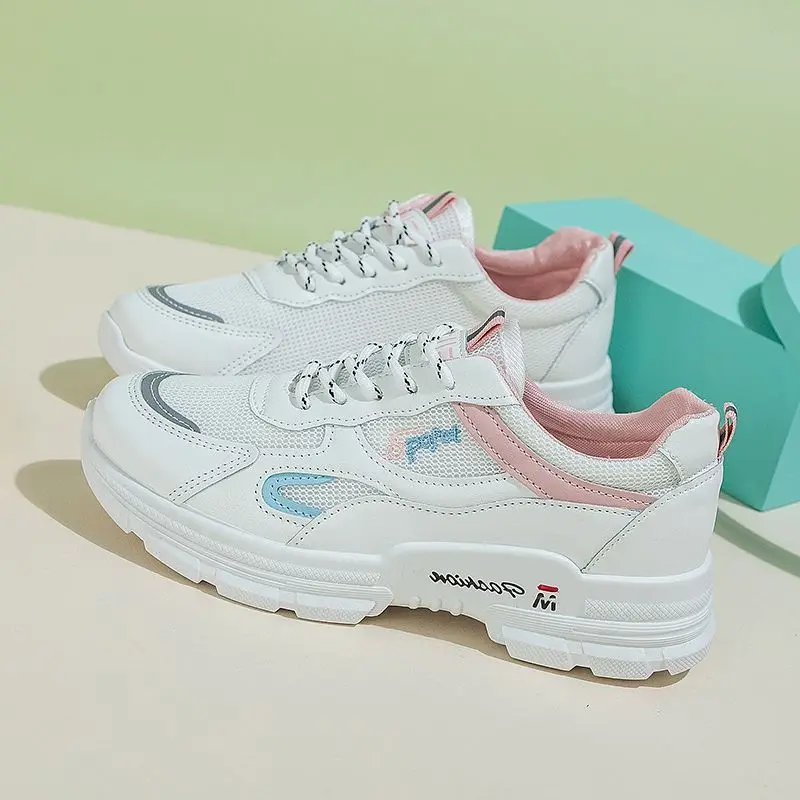 Women's Running Shoes Breathable Casual Sneaker Outdoor Mesh Platform Sneakers Women Spring Summer Jogging Shoes