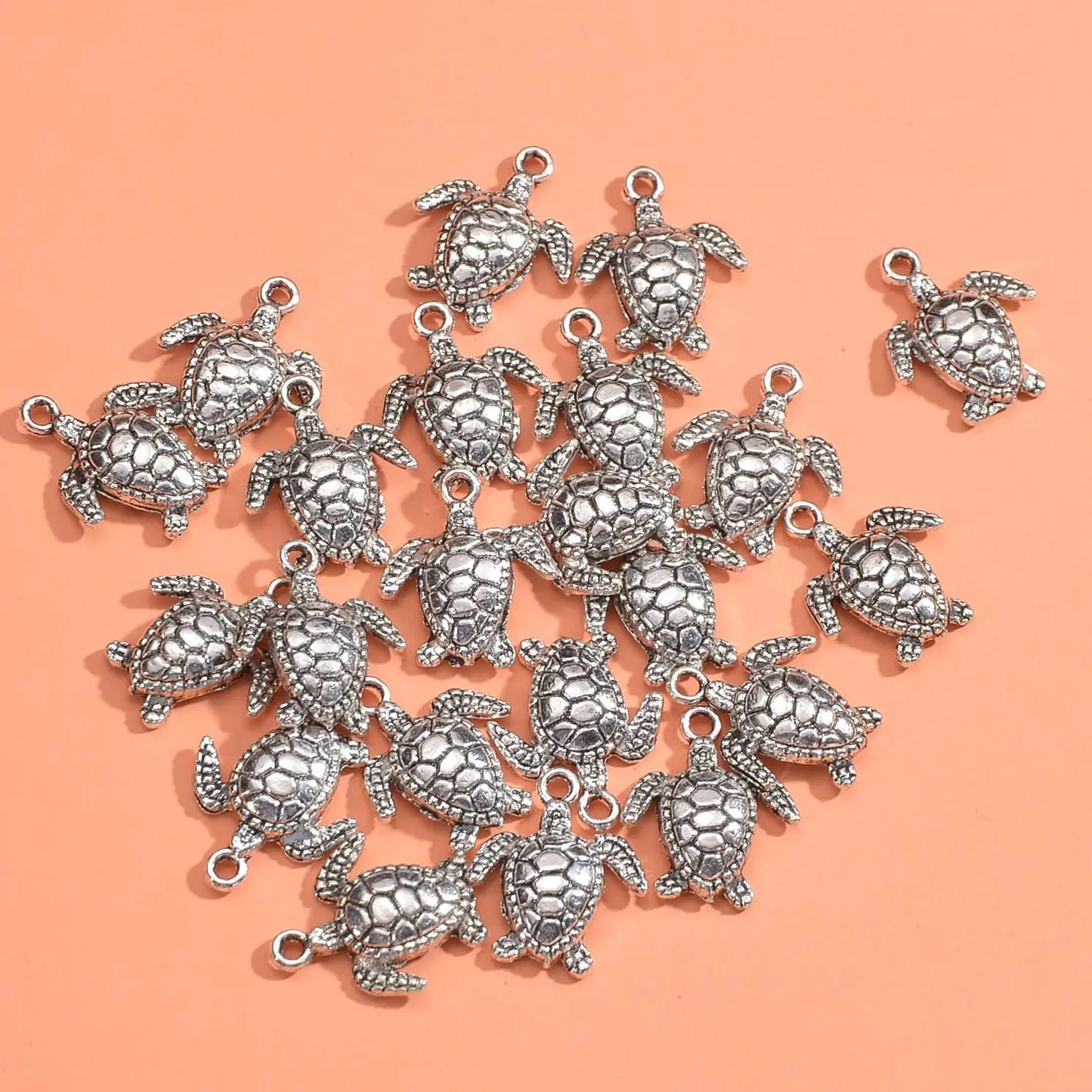 

Marine Creatures Charms Turtle Pendant DIY Making Findings Necklace Bracelet Jewelry Accessories Wholesale