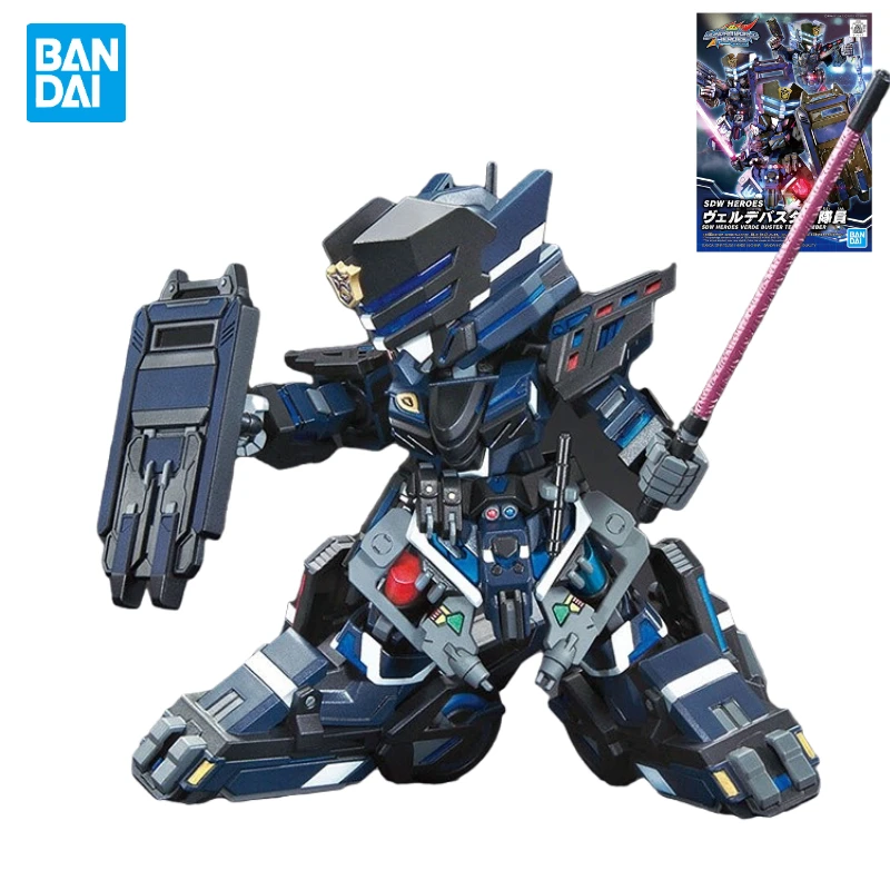 

Bandai Gundam Assembled Model Q version BB Warrior SD Gundam World Heroes Emerald Storm Player Hands Anime Peripheral Toys