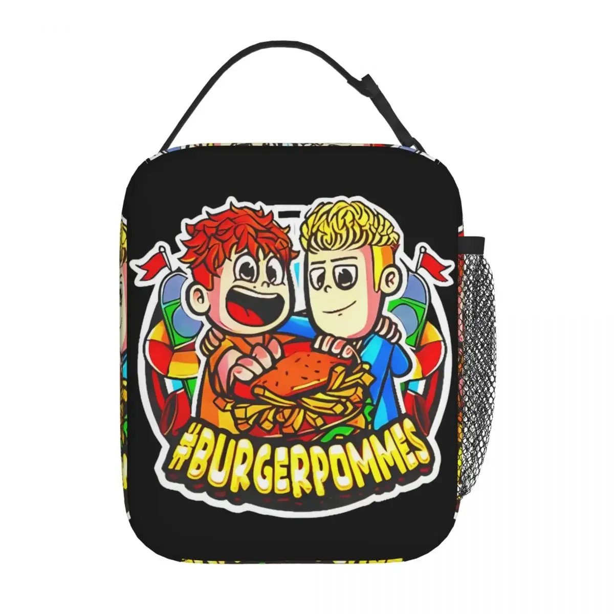Теплоизолированная сумка для ланча Lukasbs burger16les новинка 2024 песен портативный