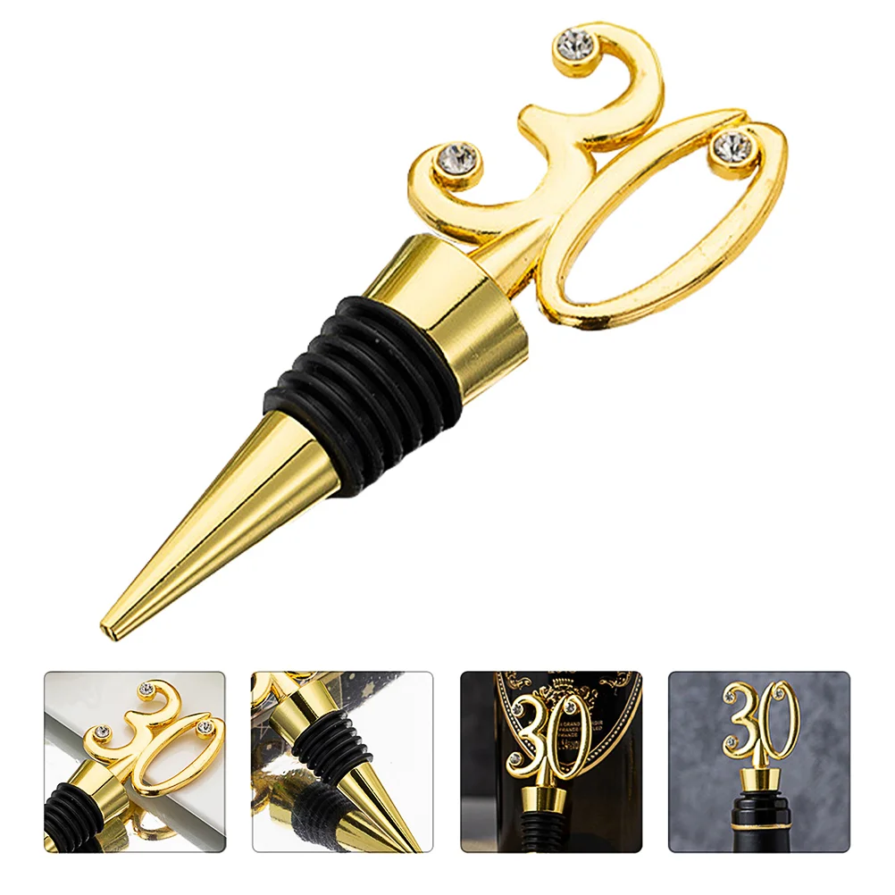 

Bottle Stopperplug Beverage Alloy Bridal Shower Party Souvenir Birthday Souvenirs Saver Cap